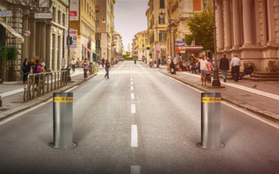 Maximiser l&rsquo;efficacité des espaces urbains avec des bornes escamotables